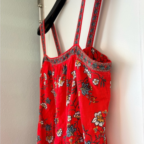 Max Studio Red Floral Dress - Picture 2 of 6
